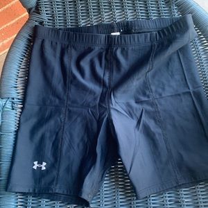 Under armour black sport short  sliders size m